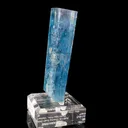 Blue Beryl var. Aquamarine Natural Mineral Specimen Museum - image 5