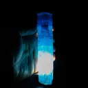 Blue Beryl var. Aquamarine Natural Mineral Specimen Museum - image 9