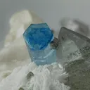 Blue Cap Aquamarine from Pakistan, Gilgit-Baltistan, Roundu District, Haramosh Mts. - image 10