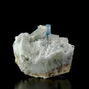 Blue Cap Aquamarine from Pakistan, Gilgit-Baltistan, Roundu District, Haramosh Mts. - image 1