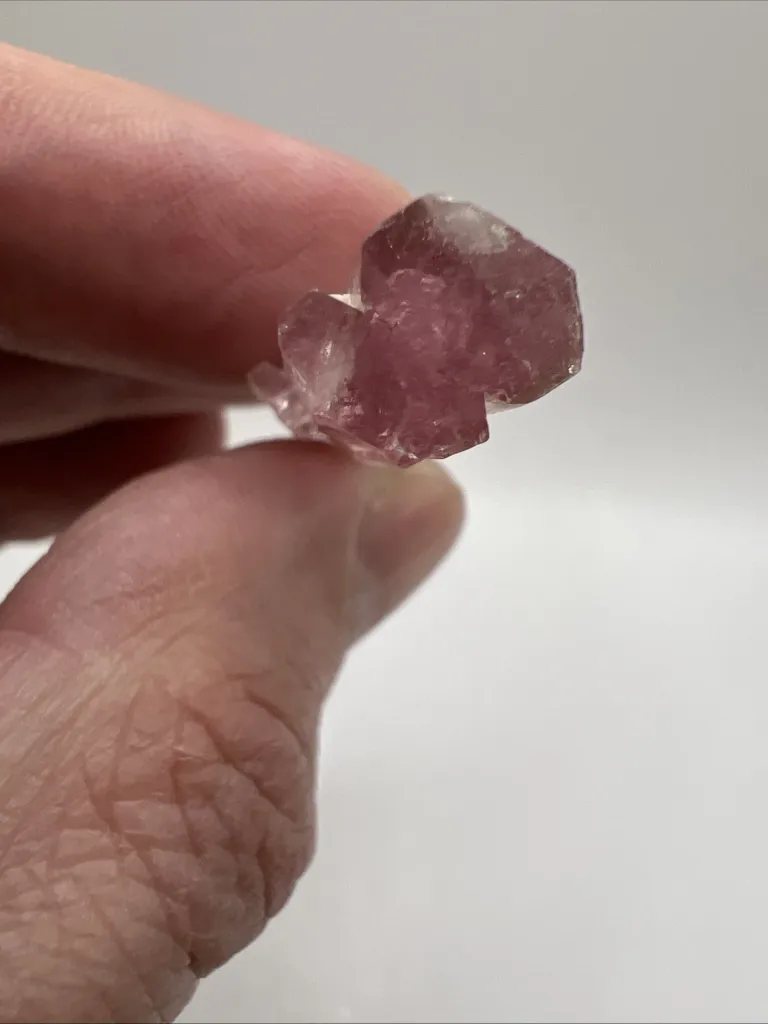 Blue Cap Electric Pink Tourmaline from DR Congo - 1007 - image 2