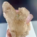 Blue cap pink Tourmaline from Afghanistan - image 1