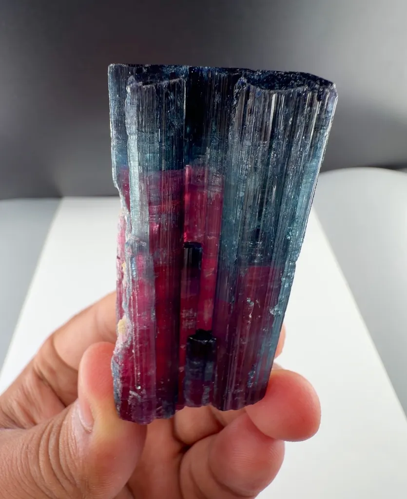 Blue cap Rubyllite Tourmaline from Afghanistan - image 5