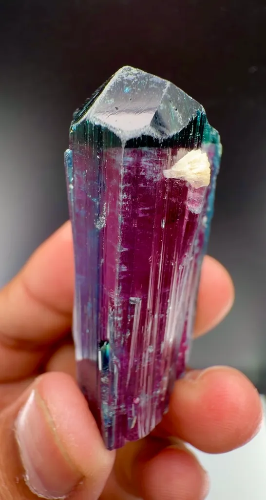 Blue cap Rubyllite Tourmaline from Afghanistan - image 4