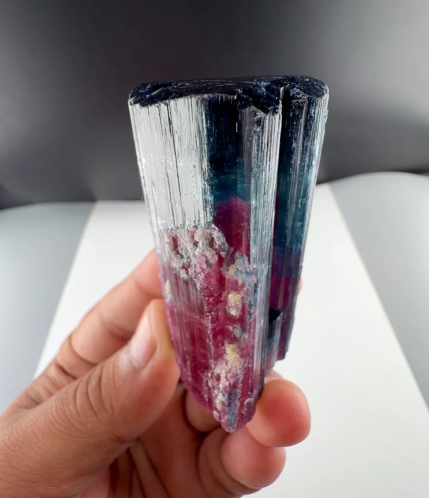 Blue cap Rubyllite Tourmaline from Afghanistan - image 4