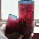 Blue Cap Tourmaline from the famous 1972 find at the Queen Mine, Pala, San Diego County California - image 2