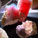 Blue Cap Tourmaline from the famous 1972 find at the Queen Mine, Pala, San Diego County California - image 3