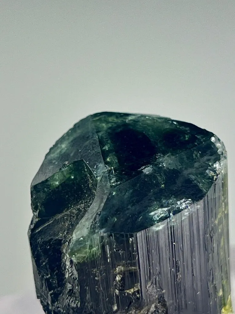 Blue Cap Tourmaline & Quartz from Afghanistan - image 5