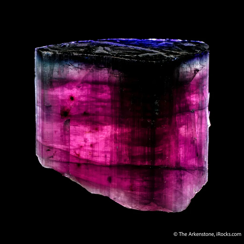 "Blue Cap" Tourmaline (Sinkankas Pocket - circa 1955) image