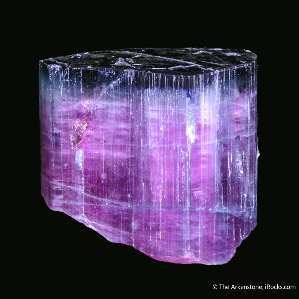 "Blue Cap" Tourmaline (Sinkankas Pocket - circa 1955) - image 4