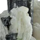 Blue-Cap Tourmaline With Albite - image 4