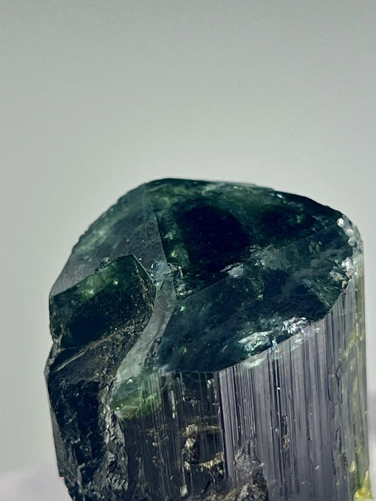 Blue Cap Tourmaline with Quartz - image 5