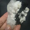 Blue cape Tourmaline Quartz Mica Specimen | Pakistan Cabinet Display (88x77x63mm) - image 4