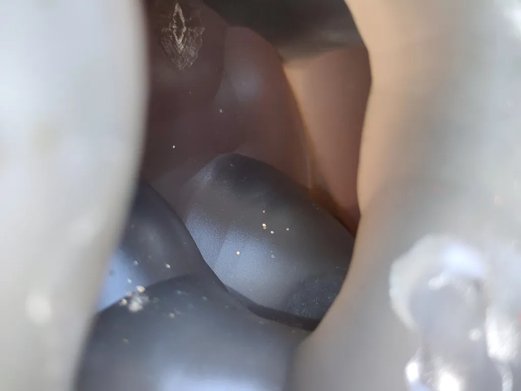 Blue Chalcedony with Agate Natural mineral Specimen From India - image 7