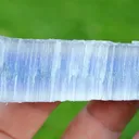 Blue fibrous halite 93 grams - Wittelsheim, Mulhouse, Haut-Rhin, Alsace, France - image 2