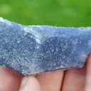 Blue fibrous halite 93 grams - Wittelsheim, Mulhouse, Haut-Rhin, Alsace, France - image 4