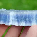 Blue fibrous halite 93 grams - Wittelsheim, Mulhouse, Haut-Rhin, Alsace, France - image 1