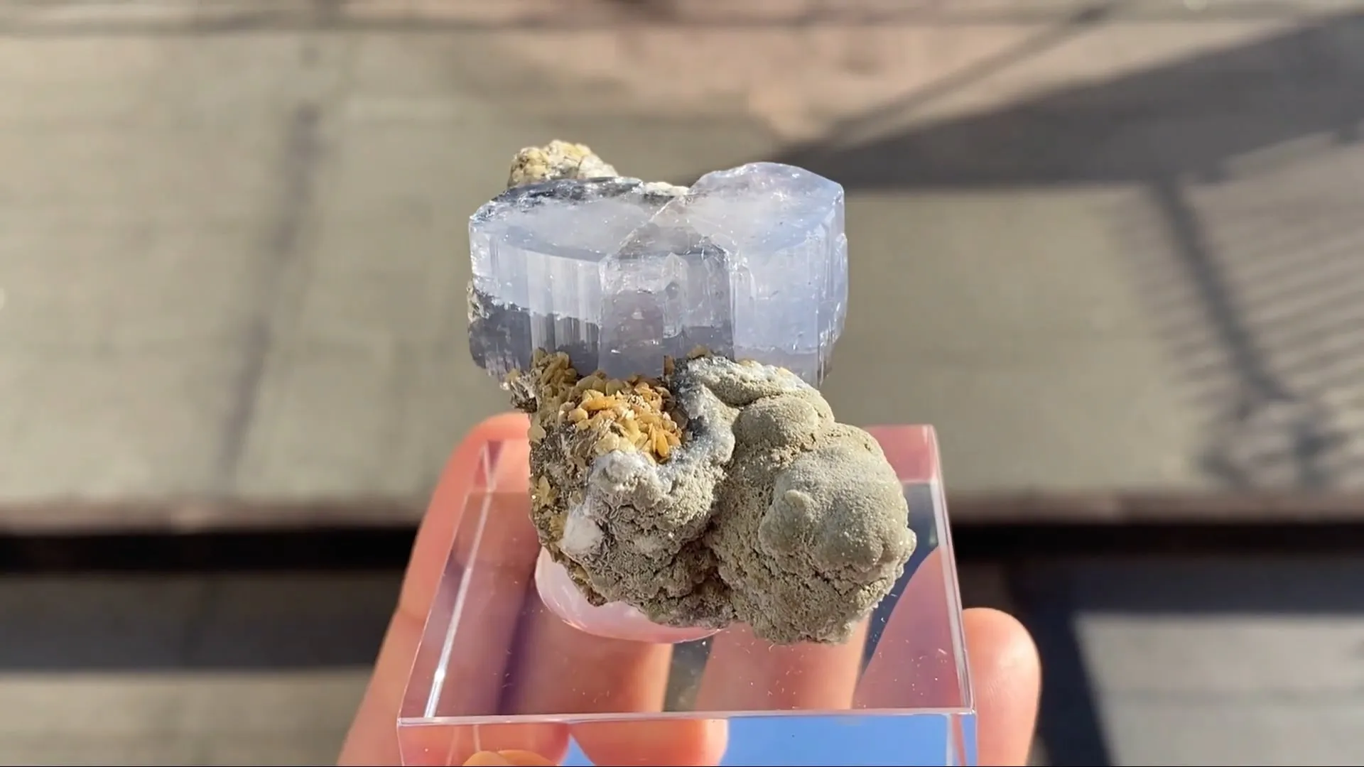 Blue Fluorapatite - image 5