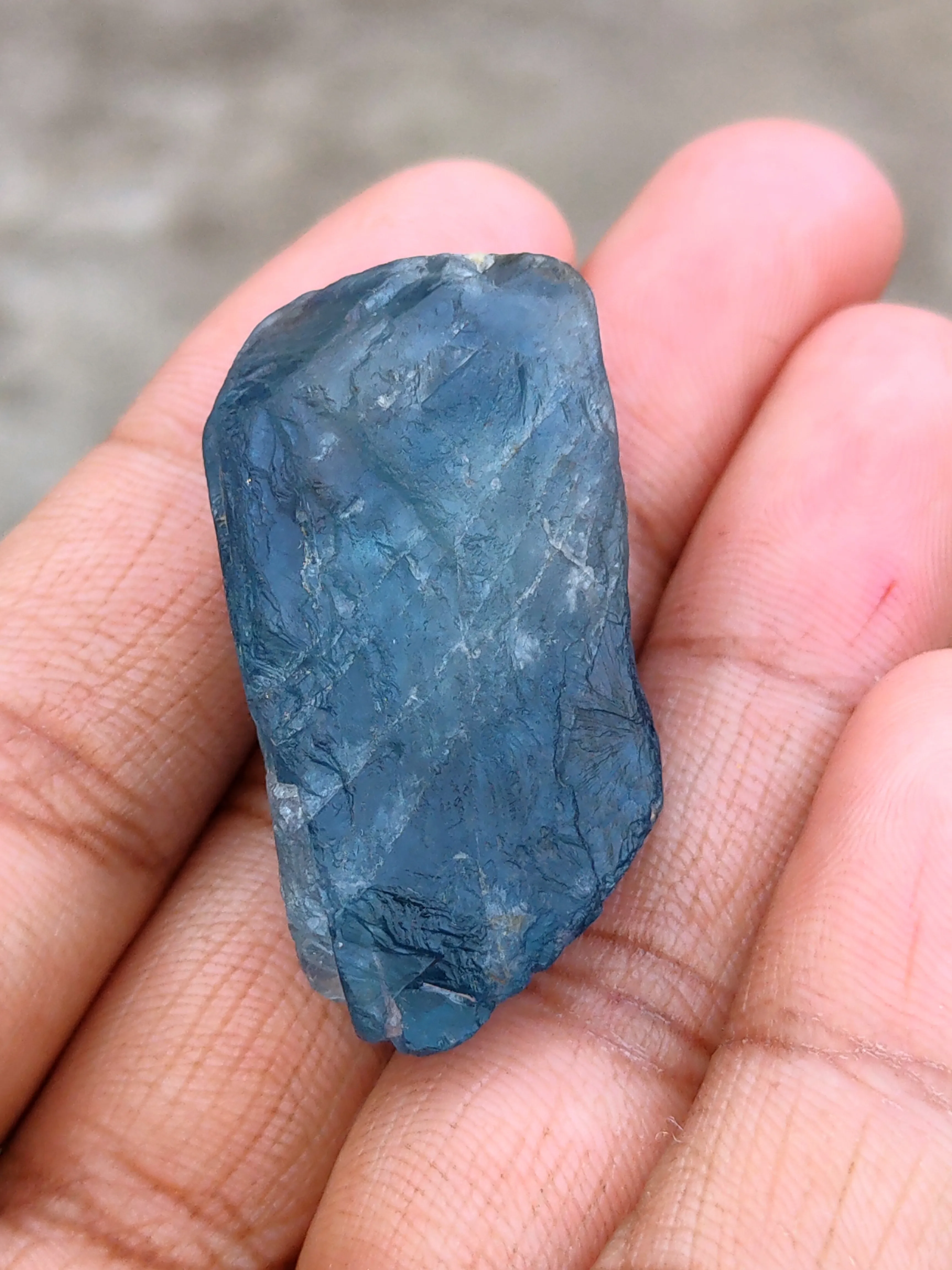 Blue Fluorite . - image 5