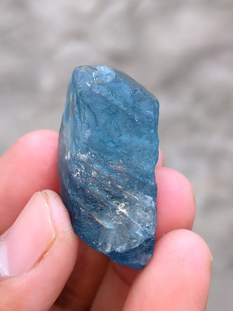 Blue Fluorite . - image 2