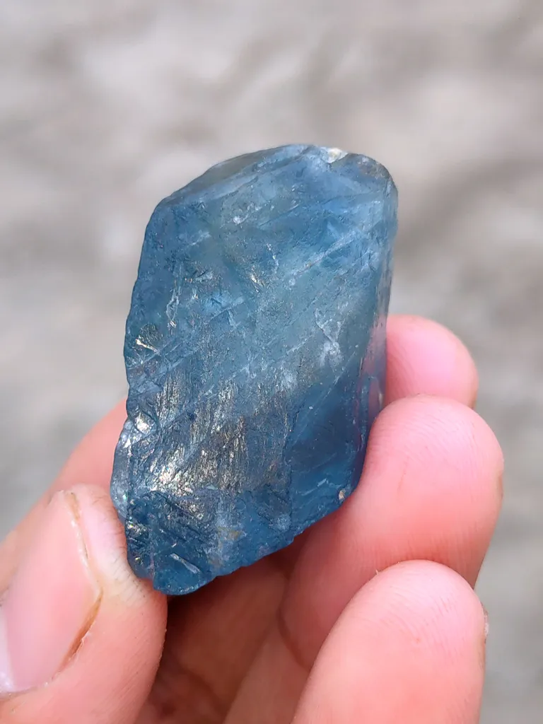 Blue Fluorite . - image 7