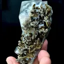 Blue Fluorite Coexists with Crystal and Calcite comes from Shizhuyuan，Chenzhou 45*80*40MM - image 6