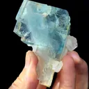 Blue Glassy Fluorite comes from Yaogangxian,Hunan 60*45*35MM - image 2