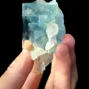 Blue Glassy Fluorite comes from Yaogangxian,Hunan 60*45*35MM - image 6