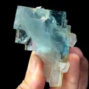 Blue Glassy Fluorite comes from Yaogangxian,Hunan 60*45*35MM - image 3