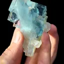 Blue Glassy Fluorite comes from Yaogangxian,Hunan 60*45*35MM - image 5