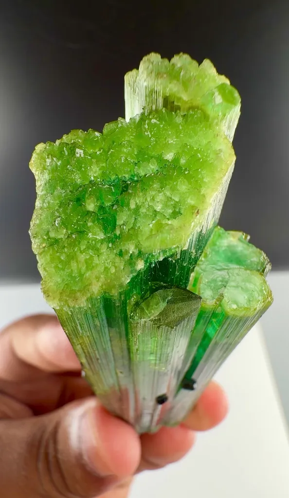 Blue green Tourmaline from Afghanistan - image 4