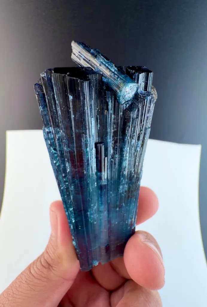 Blue indicolite Tourmaline from Afghanistan - image 5