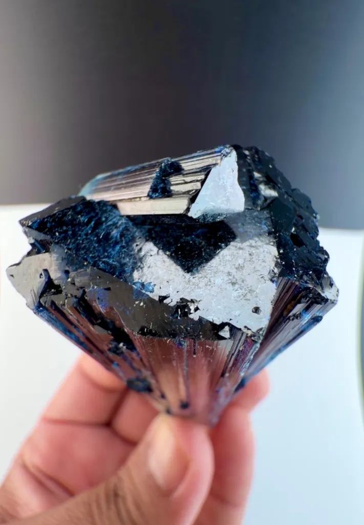 Blue indicolite Tourmaline from Afghanistan - image 7
