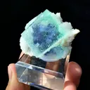 Blue Phantom Fluorite comes from Yaogangxian, Hunan 45*30*30 MM - image 3