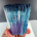 Blue pink Tourmaline from Afghanistan - image 2