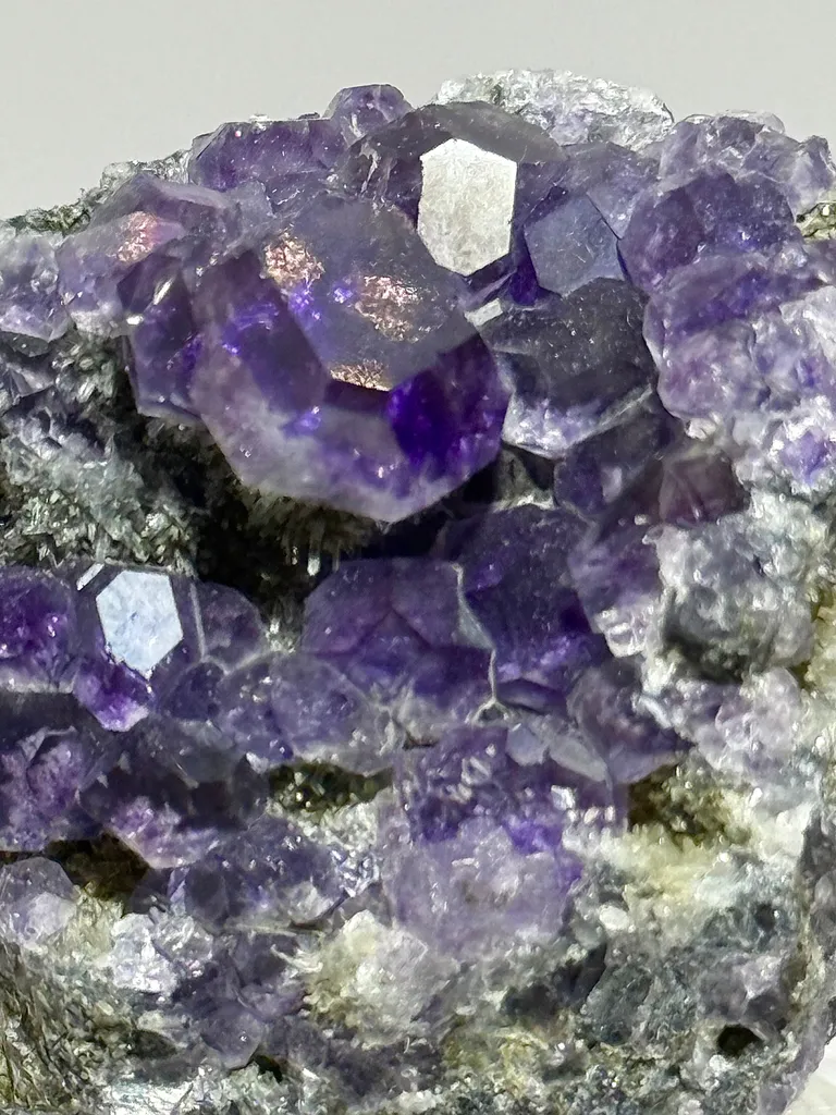 Blue Purple Tanzanite Fluorite - image 3