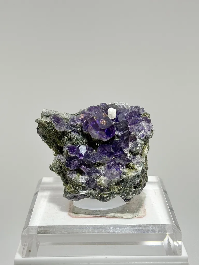 Blue Purple Tanzanite Fluorite image