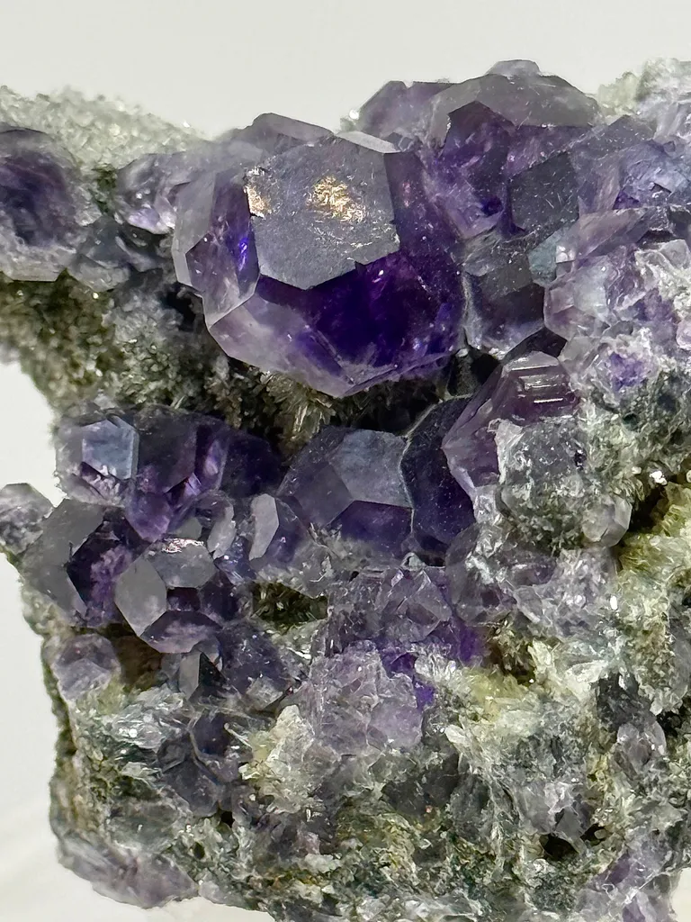 Blue Purple Tanzanite Fluorite - image 2