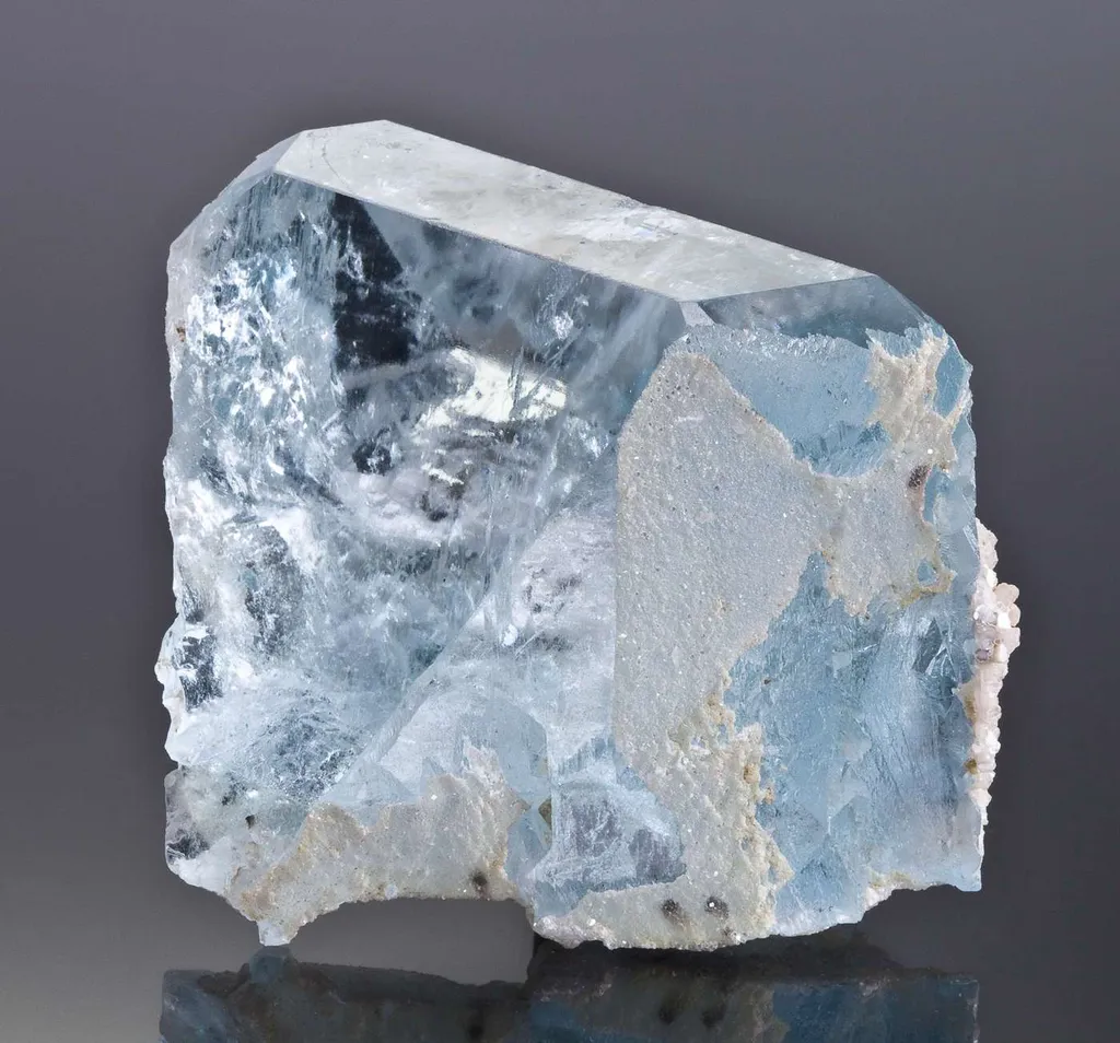 Blue Topaz With Lepidolite - image 6