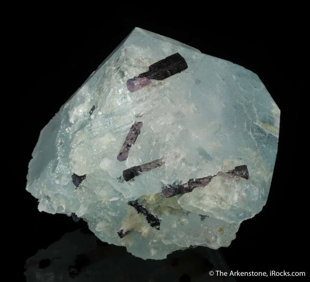 Blue Topaz with Tourmaline - image 5