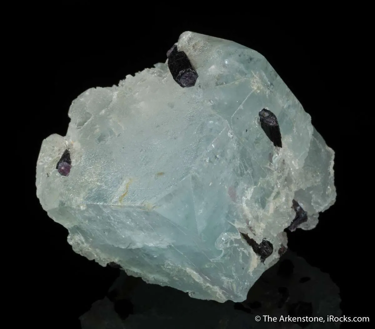 Blue Topaz with Tourmaline - image 4