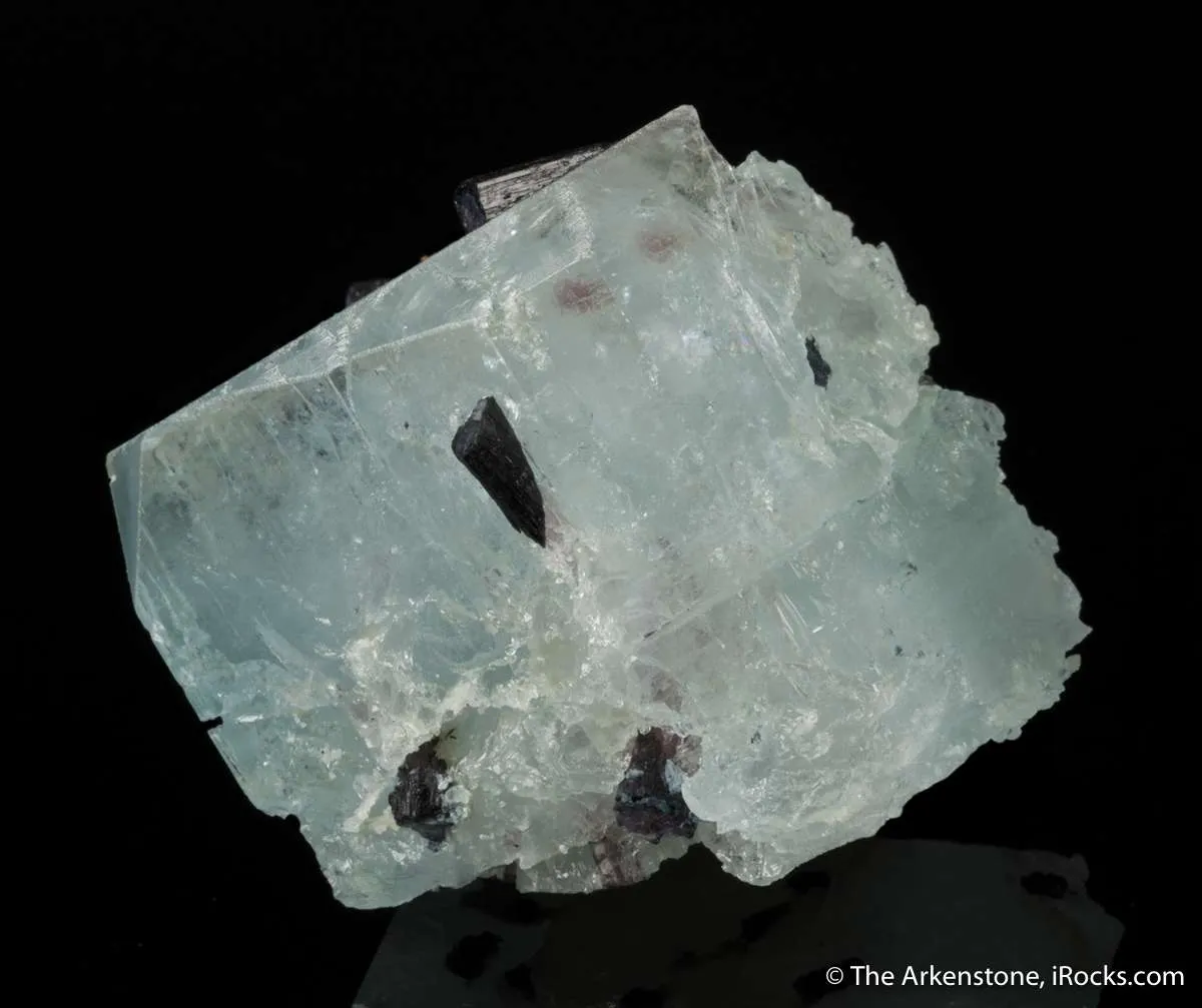 Blue Topaz with Tourmaline - image 3