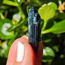 Blue Tourmaline from Mina Gerais, Brazil. Indicolite blue tourmaline showcases incredible colour, luster and translucency. - image 4