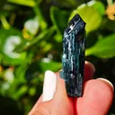 Blue Tourmaline from Mina Gerais, Brazil. Indicolite blue tourmaline showcases incredible colour, luster and translucency. - image 5