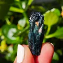 Blue Tourmaline from Mina Gerais, Brazil. Indicolite blue tourmaline showcases incredible colour, luster and translucency. - image 2