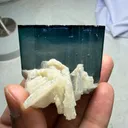 Blue Tourmaline with Quartz from Afghanistan - image 2