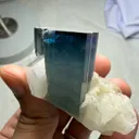 Blue Tourmaline with Quartz from Afghanistan - image 3