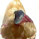 Bluecap Tourmaline on Quartz - image 2