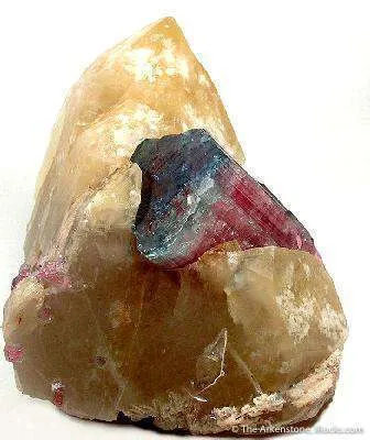 Bluecap Tourmaline on Quartz - image 2