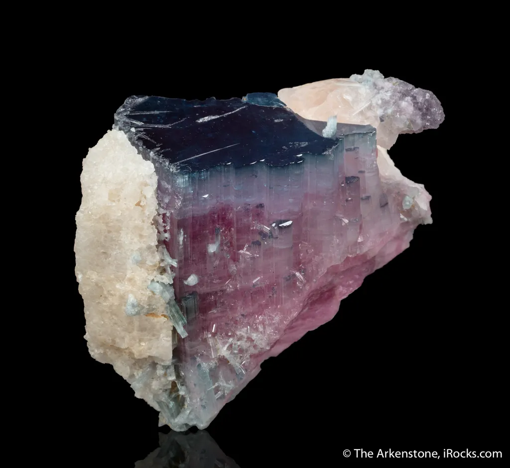Bluecap Tourmaline with Morganite (1972 pocket) image